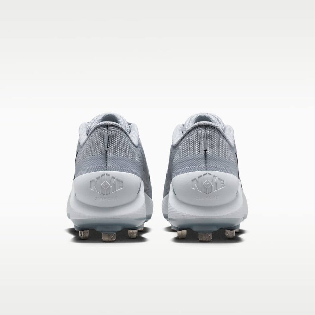 Women's Nike Diamond Showcase MTL Baseball Cleats - Wolf Grey/White/Black