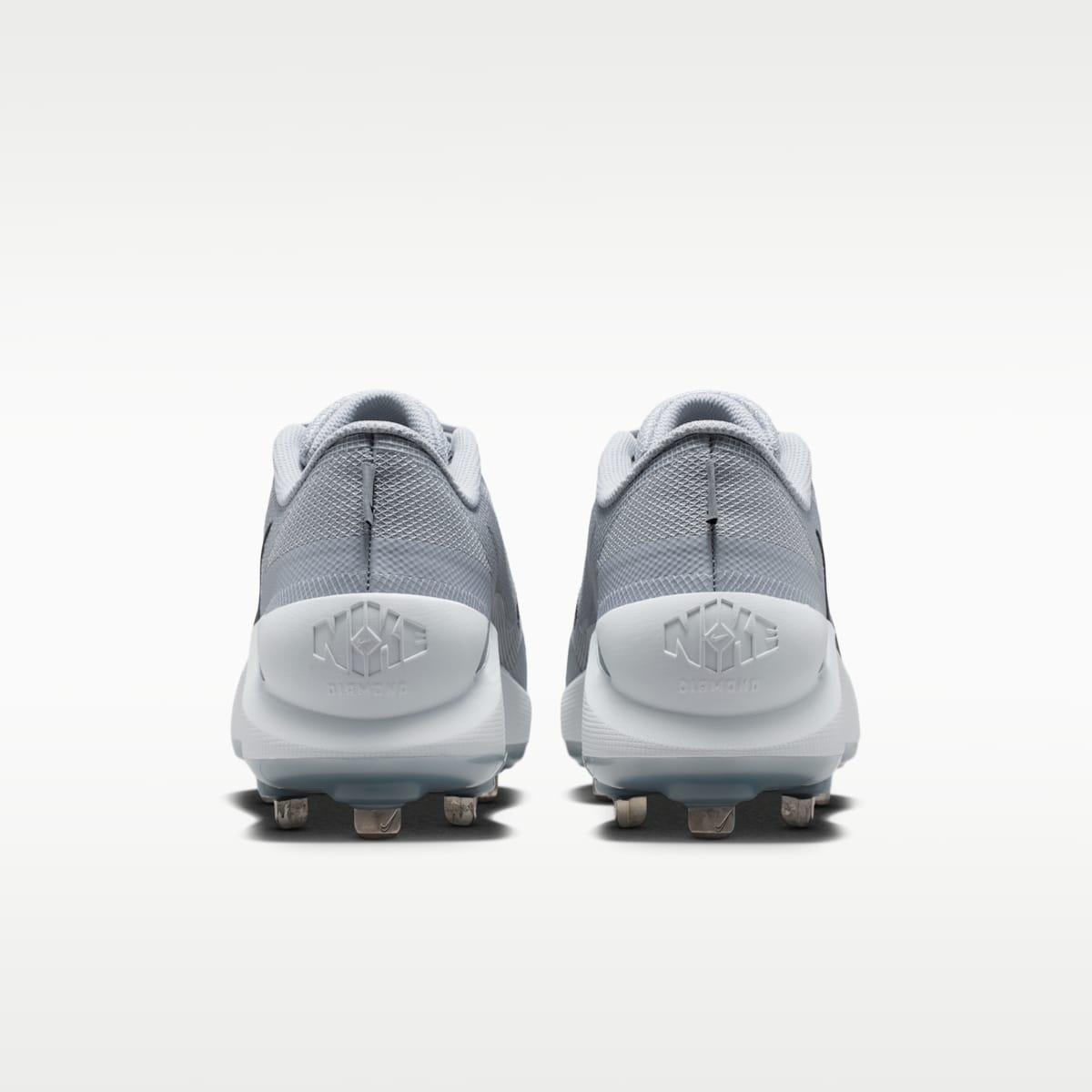 Women's Nike Diamond Showcase MTL Baseball Cleats - Wolf Grey/White/Black