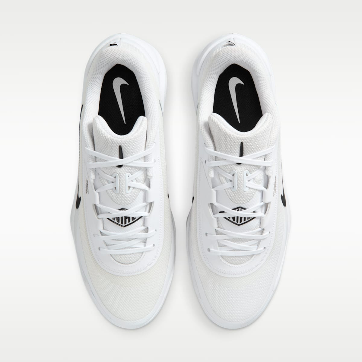 Nike Diamond Showcase MTL Baseball Cleats - White/Black - Image 4
