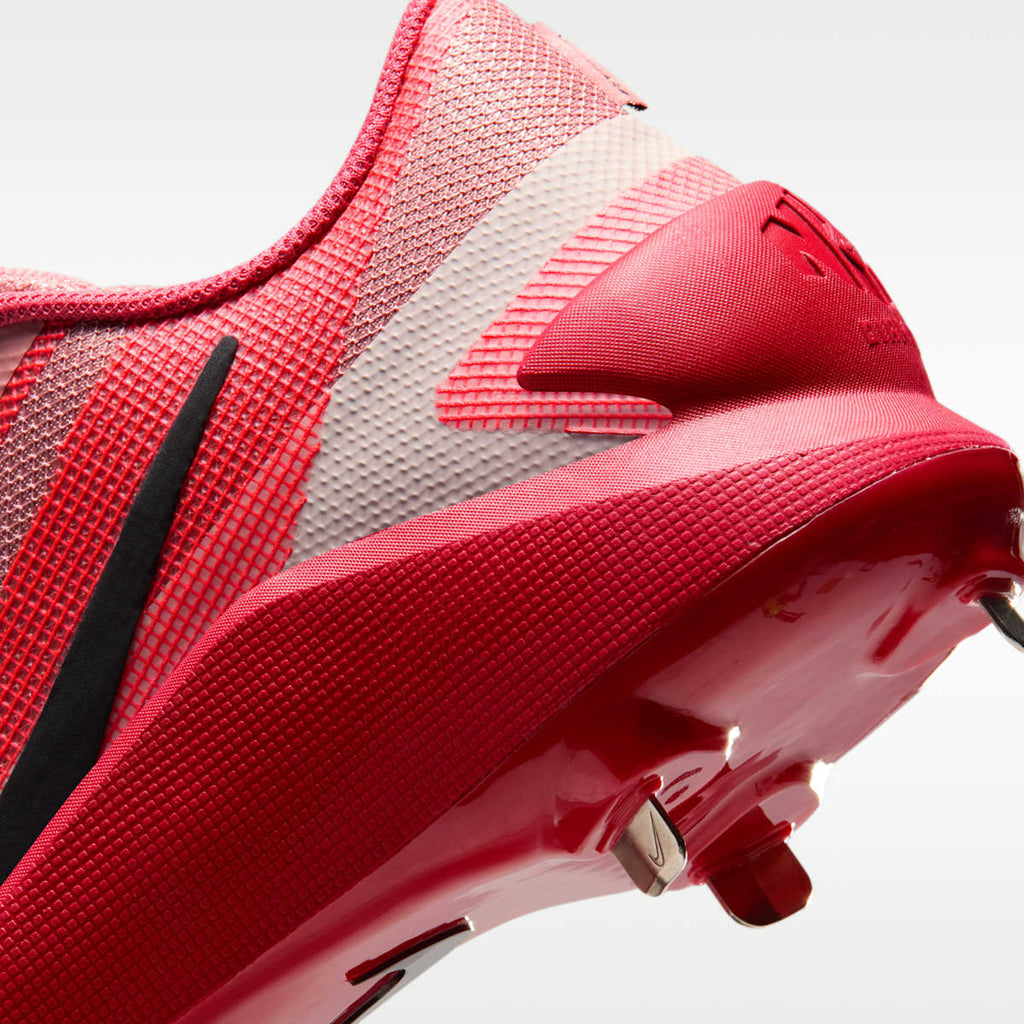 Nike Diamond Showcase MTL Baseball Cleats - Red Stardust/Bright Crimson/Silt Red/Black - Image 9