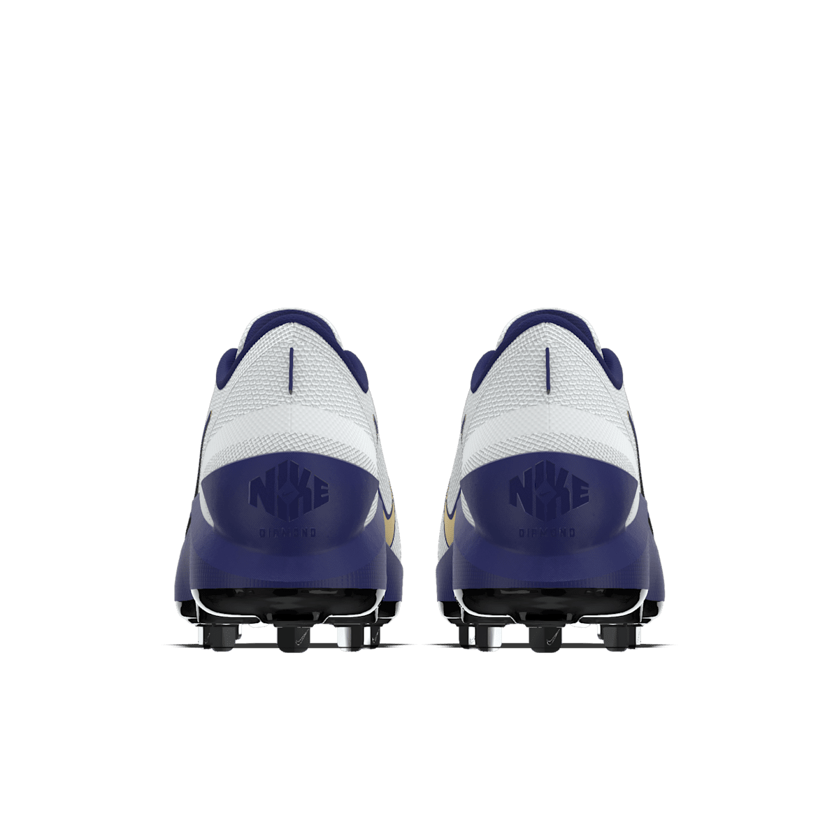 Nike Diamond Showcase By You Custom Metal Baseball Cleats - Multi-Color/Multi-Color - Image 5