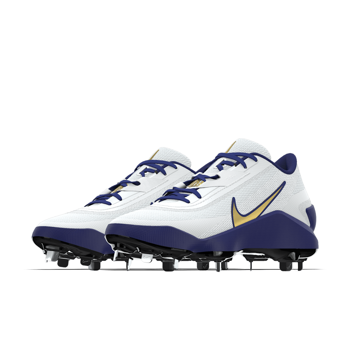 Nike Diamond Showcase By You Custom Metal Baseball Cleats - Multi-Color/Multi-Color - Image 2