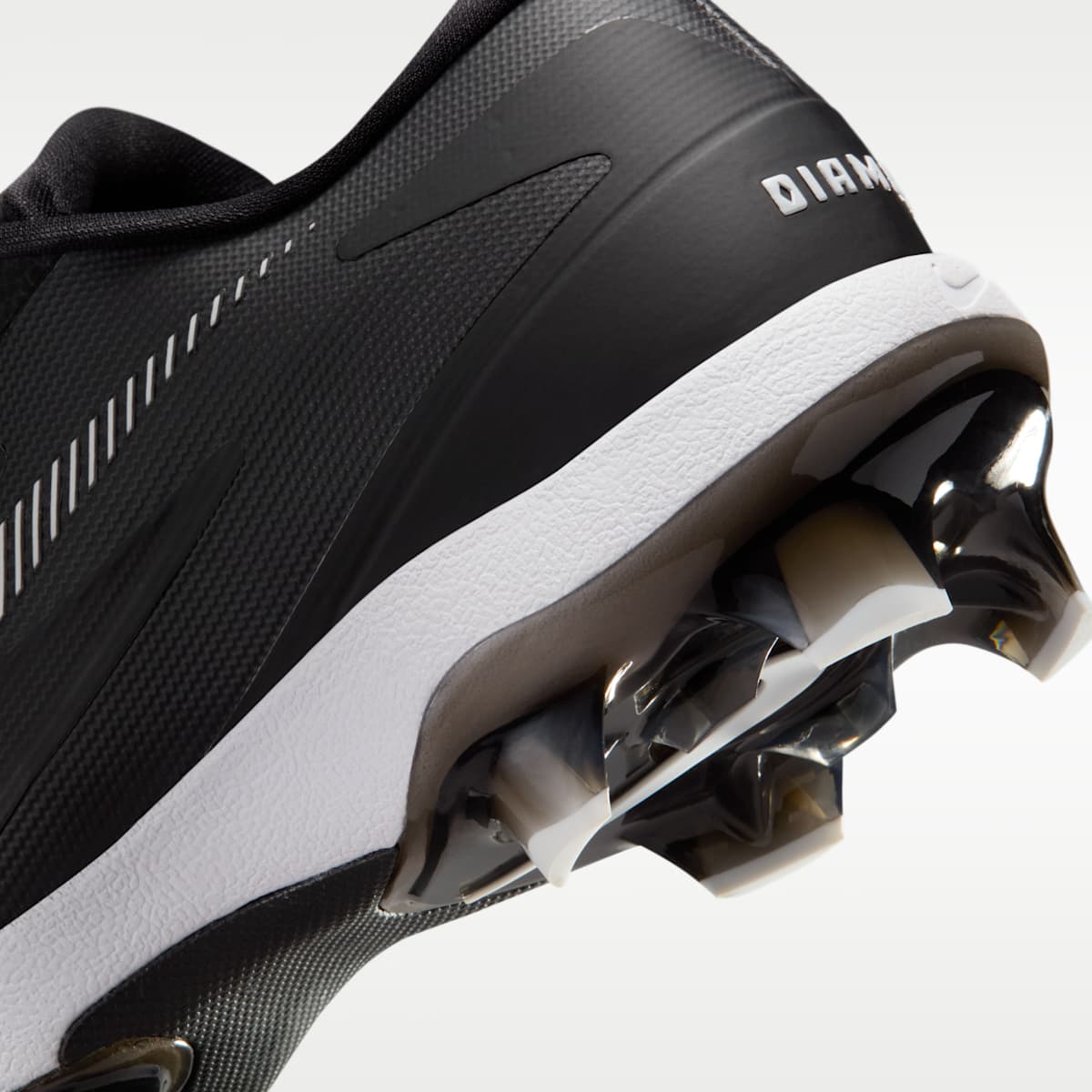 Nike Diamond Standout MCS Baseball Cleats - Black/White - Image 9