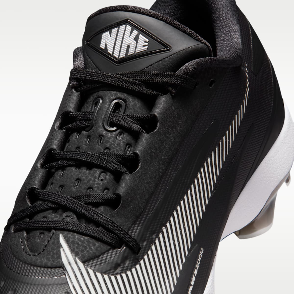 Women's Nike Diamond Standout MCS Baseball Cleats - Black/White
