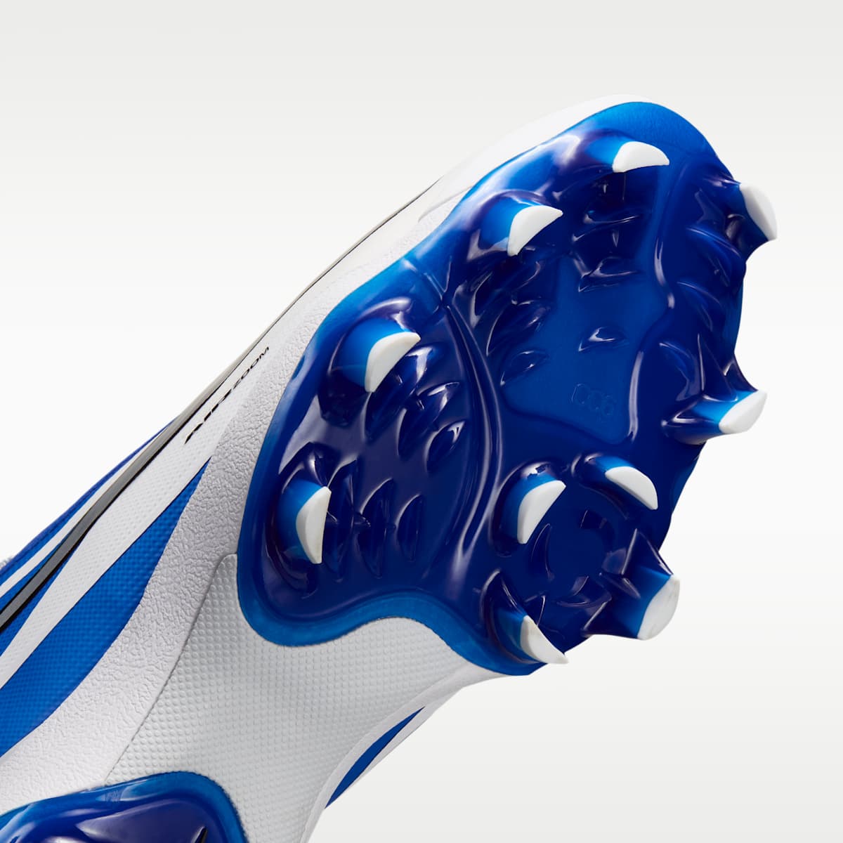 Nike Diamond Standout MCS Baseball Cleats - White/Hyper Royal/Metallic Silver - Image 7