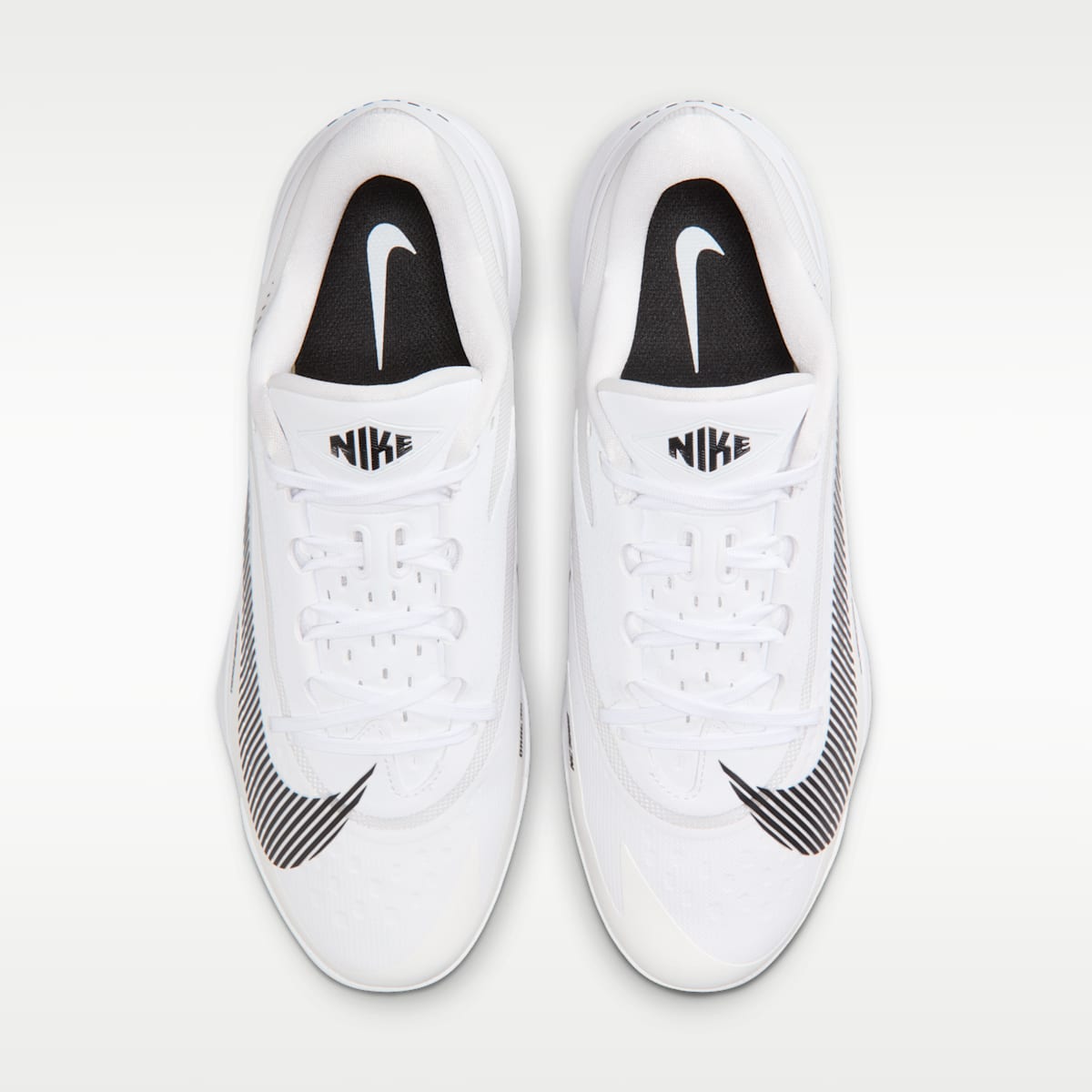 Nike Diamond Standout MCS Baseball Cleats - White/Black - Image 4