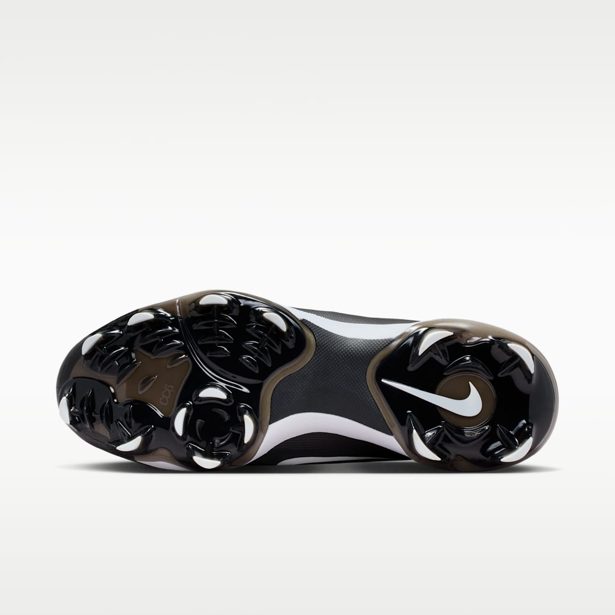 Nike Diamond Standout MCS Baseball Cleats - Black/White - Image 2