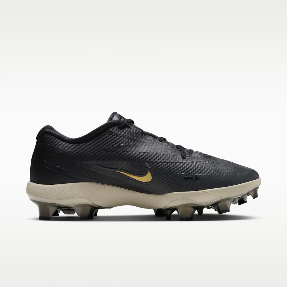 Nike Diamond Standout Baseball Cleats - Black/Light Khaki/Anthracite - Image 3