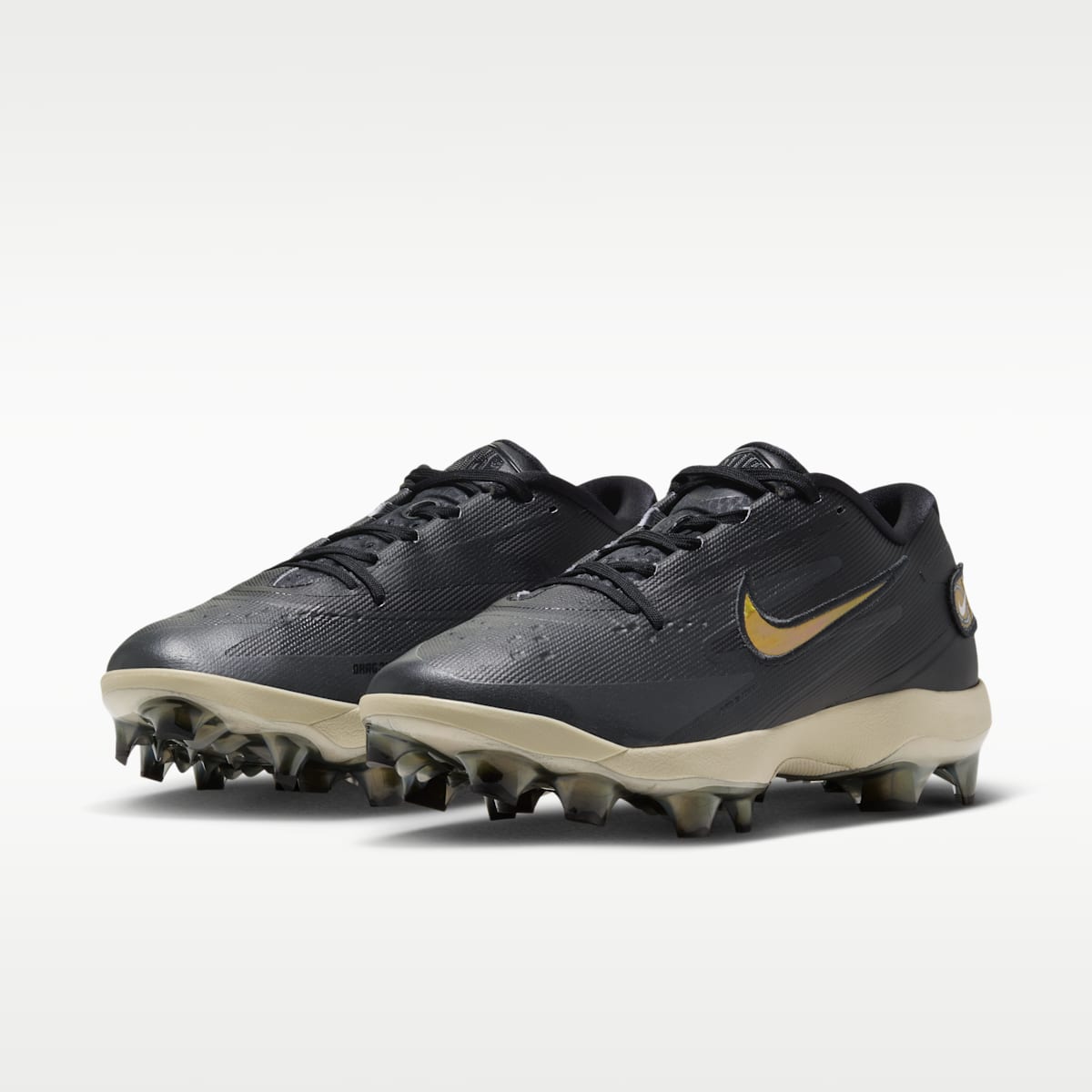 Nike Diamond Standout Baseball Cleats - Black/Light Khaki/Anthracite - Image 5