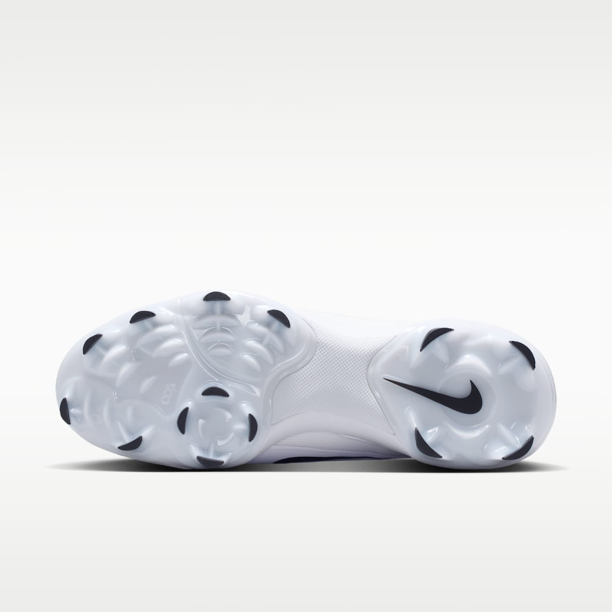 Nike Diamond Standout MCS Baseball Cleats - White/Black - Image 2