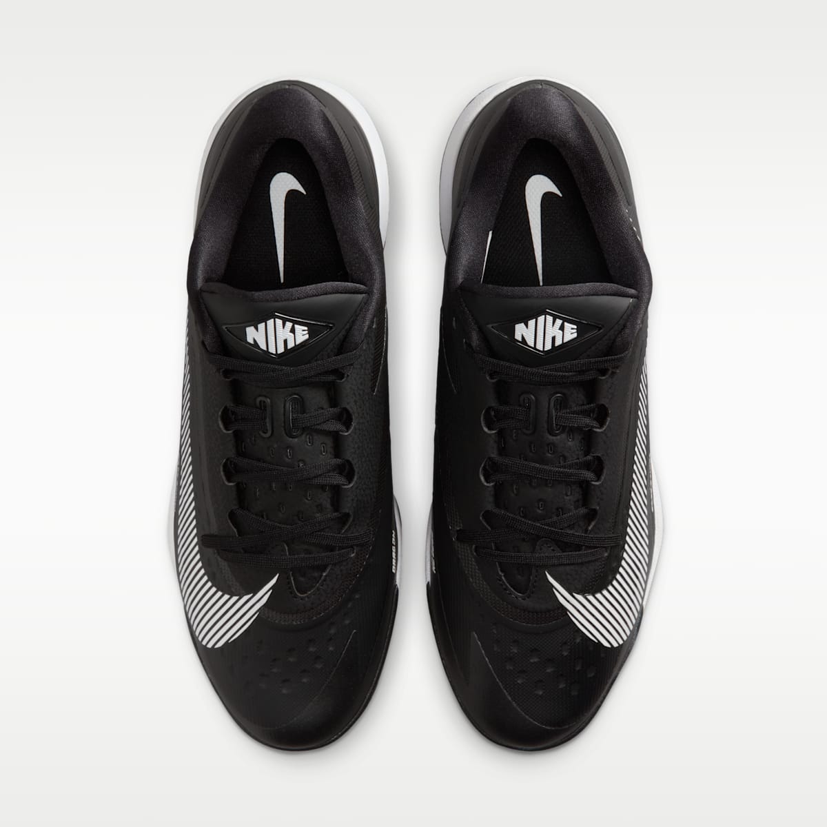 Women's Nike Diamond Standout MCS Baseball Cleats - Black/White