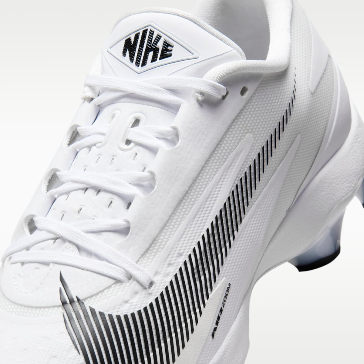 Nike Diamond Standout MCS Baseball Cleats - White/Black - Image 8