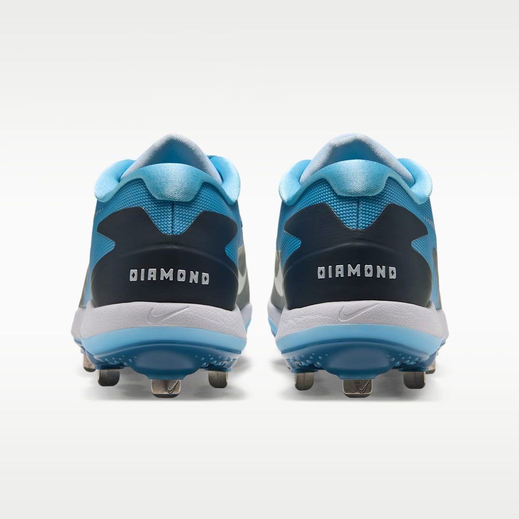 Nike Diamond Standout MTL Baseball Cleats - Football Blue/Armory Blue/Chambray Blue/White - Image 6