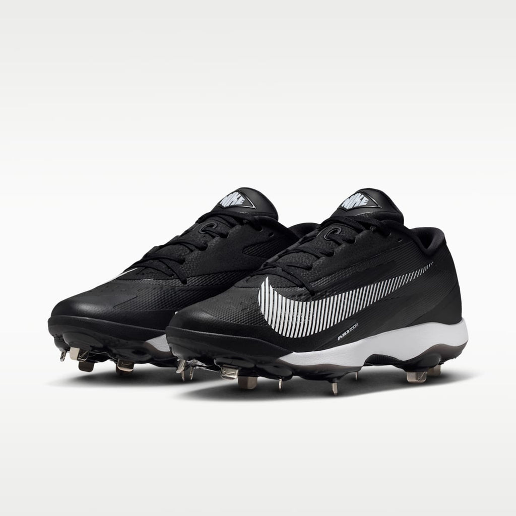 Nike Diamond Standout MTL Baseball Cleats - Black/White - Image 5