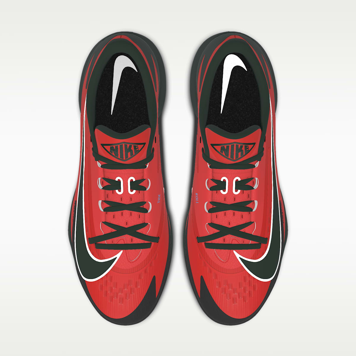 Nike Diamond Standout By Justin Lebron Custom Metal Baseball Cleats - Multi-Color/Multi-Color - Image 4