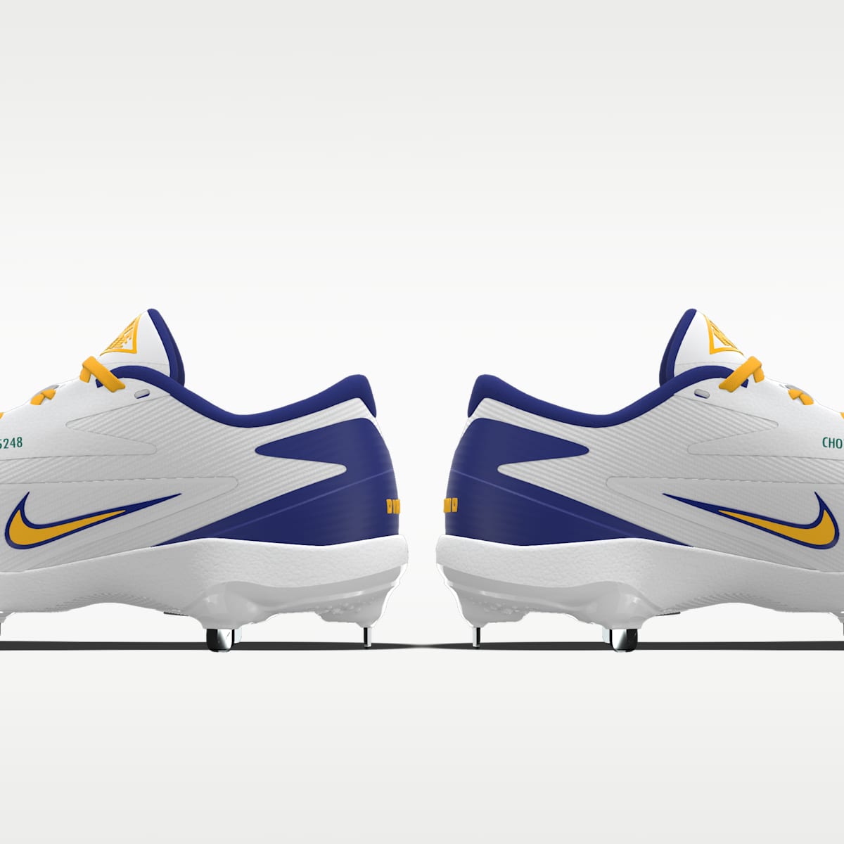 Nike Diamond Standout By Roch Cholowsky Custom Metal Baseball Cleats - Multi-Color/Multi-Color - Image 7