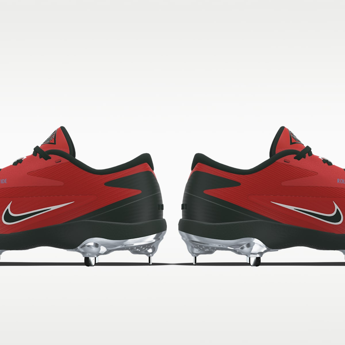 Nike Diamond Standout By Justin Lebron Custom Metal Baseball Cleats - Multi-Color/Multi-Color - Image 7