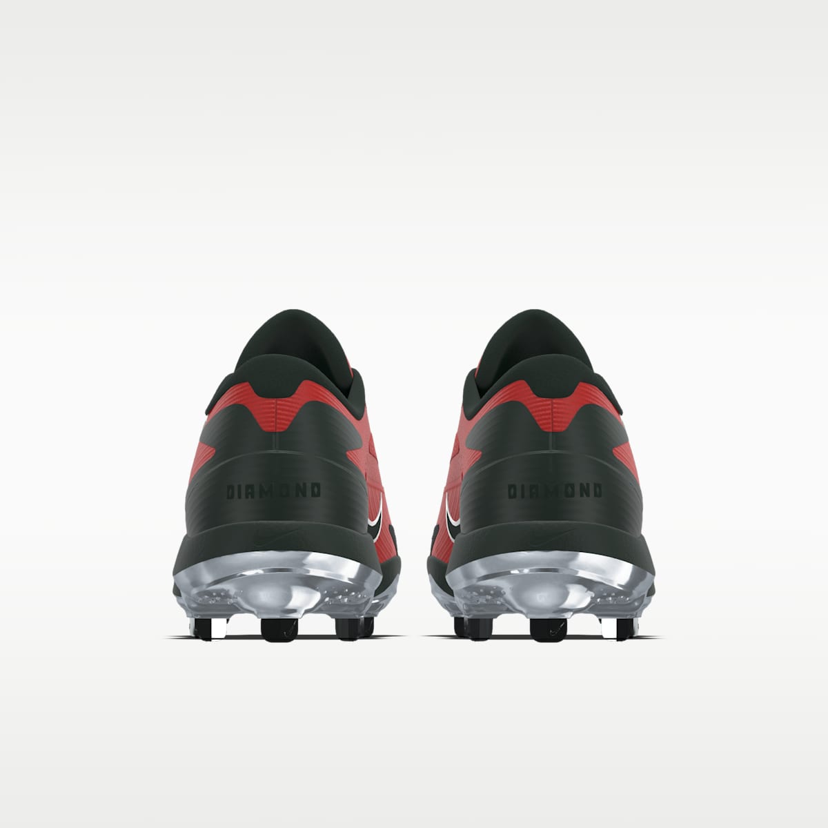 Nike Diamond Standout By Justin Lebron Custom Metal Baseball Cleats - Multi-Color/Multi-Color - Image 5