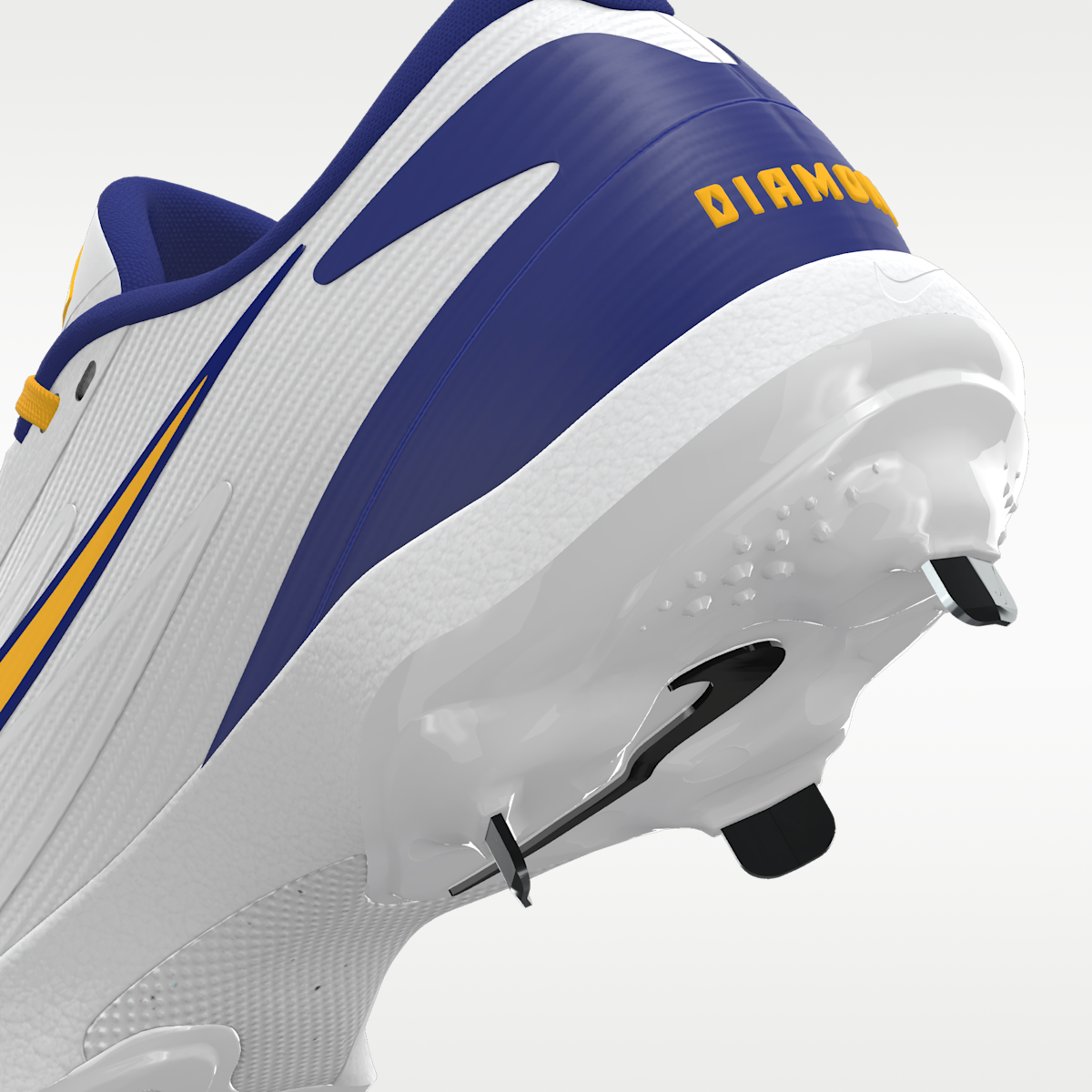 Women's Nike Diamond Standout By Roch Cholowsky Custom Metal Baseball Cleats - Multi-Color/Multi-Color