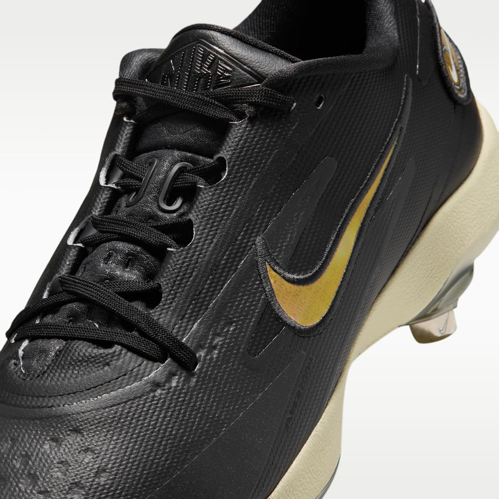 Nike Diamond Standout MTL Baseball Cleats - Black/Light Khaki/Anthracite - Image 8