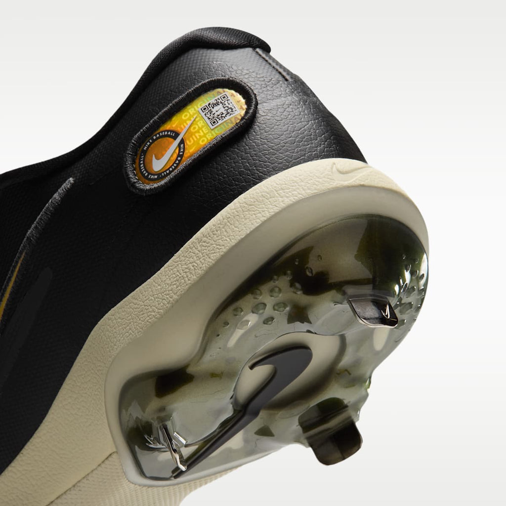 Nike Diamond Standout MTL Baseball Cleats - Black/Light Khaki/Anthracite - Image 9