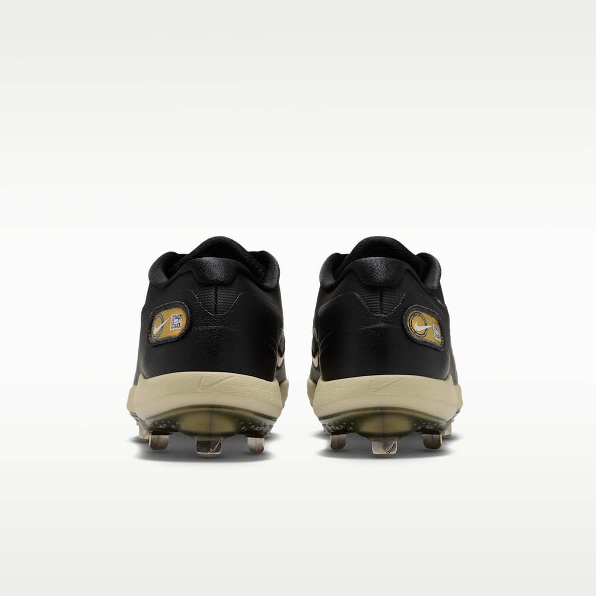 Nike Diamond Standout MTL Baseball Cleats - Black/Light Khaki/Anthracite - Image 6