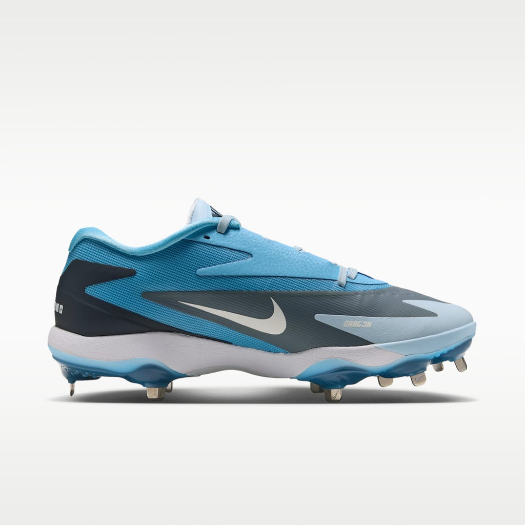 Nike Diamond Standout MTL Baseball Cleats - Football Blue/Armory Blue/Chambray Blue/White - Image 3