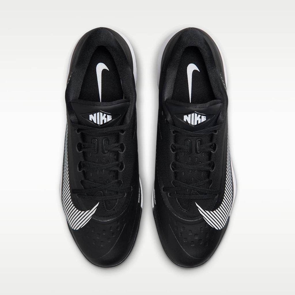 Nike Diamond Standout MTL Baseball Cleats - Black/White - Image 4