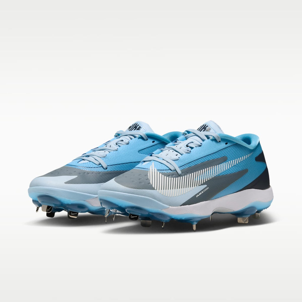 Nike Diamond Standout MTL Baseball Cleats - Football Blue/Armory Blue/Chambray Blue/White - Image 5