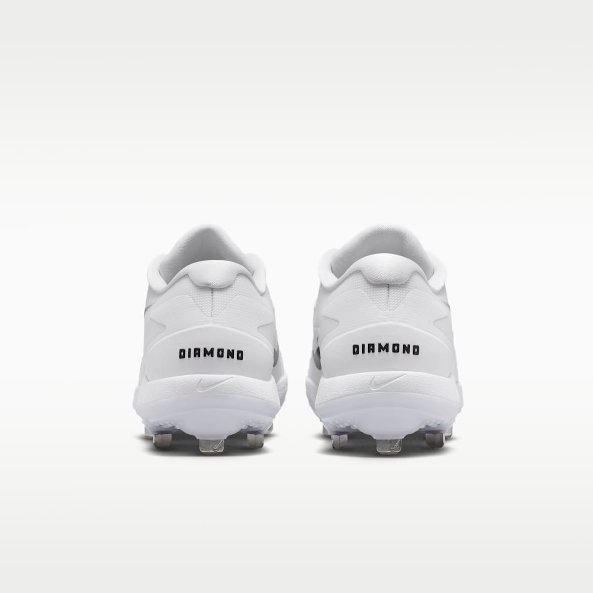 Nike Diamond Standout MTL Baseball Cleats - White/Black - Image 6