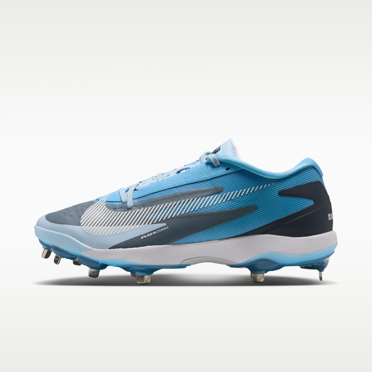 Nike Diamond Standout MTL Baseball Cleats - Football Blue/Armory Blue/Chambray Blue/White - Image 1