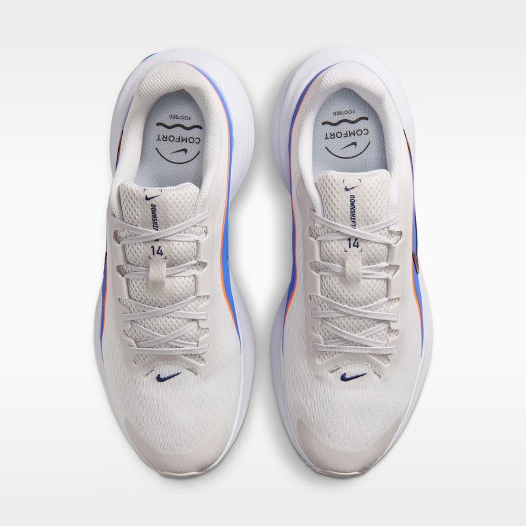 Nike Downshifter 14 Men's Road Running Shoe - Platinum Tint/Black/White/Off Noir - Image 4