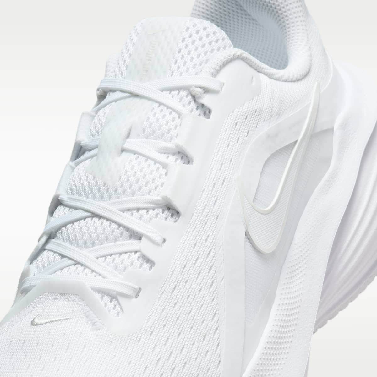 Nike Downshifter 14 Men's Road Running Shoe - White/White - Image 7