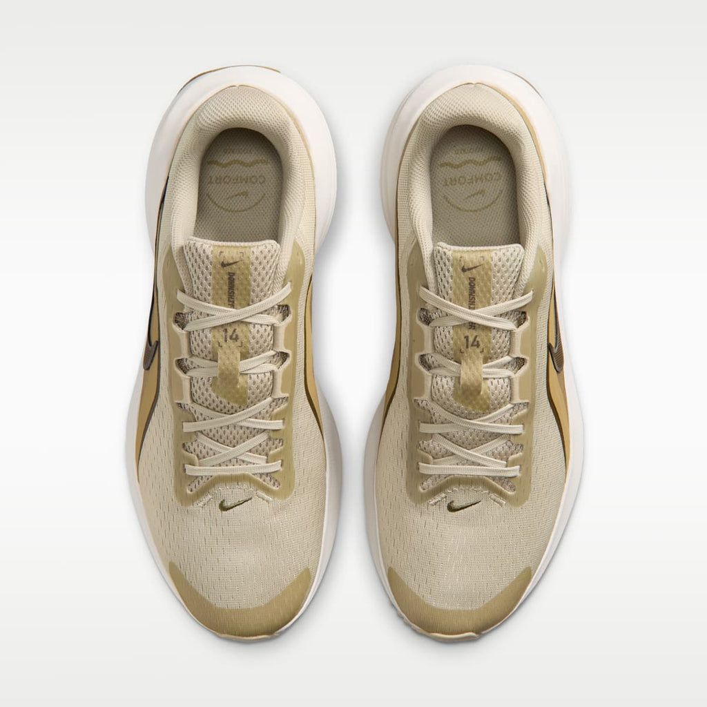 Nike Downshifter 14 Men's Road Running Shoe - Desert Khaki/Sail/Filbert/Dark Hazel - Image 4