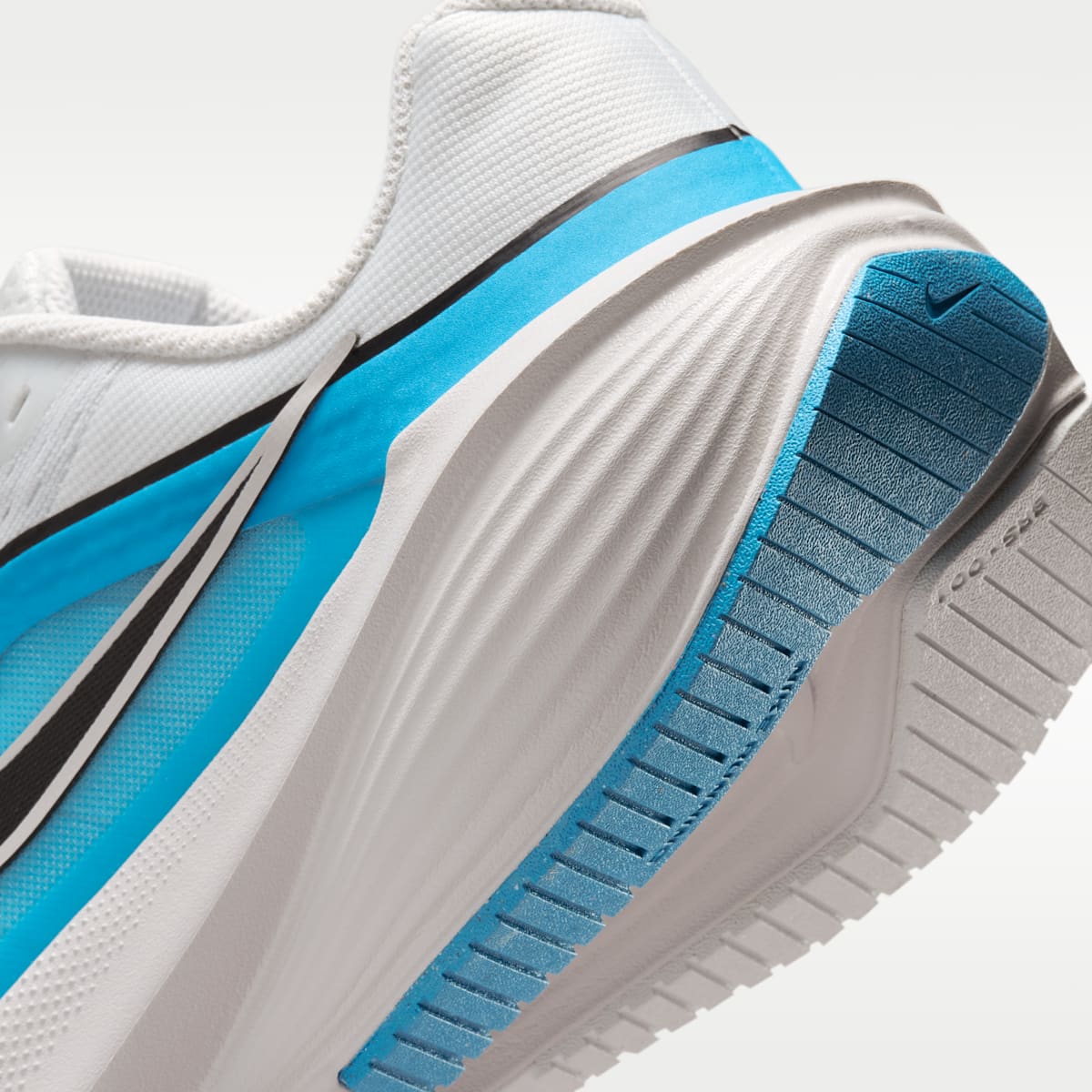Nike Downshifter 14 Men's Road Running Shoe - Off White/Light Current Blue/Vast Grey/Black - Image 8