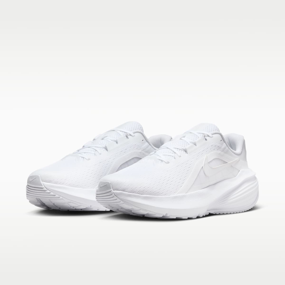 Nike Downshifter 14 Men's Road Running Shoe - White/White - Image 5