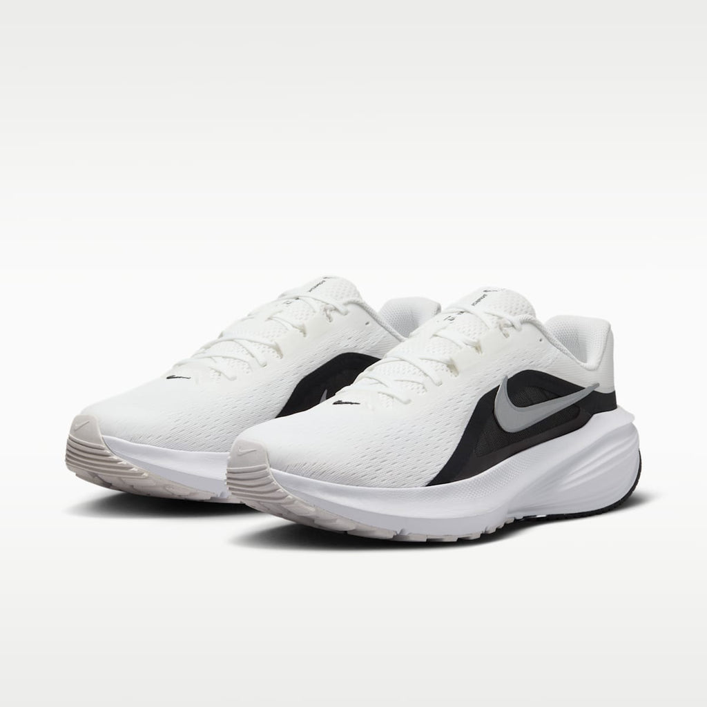 Nike Downshifter 14 Men's Road Running Shoe - Summit White/Black/White/Metallic Silver - Image 5