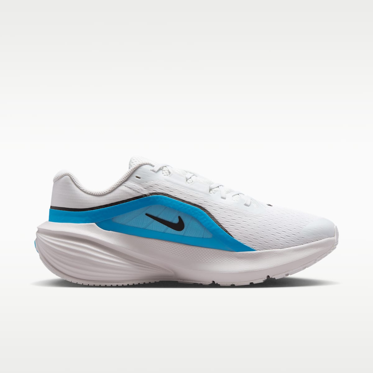 Nike Downshifter 14 Men's Road Running Shoe - Off White/Light Current Blue/Vast Grey/Black - Image 3