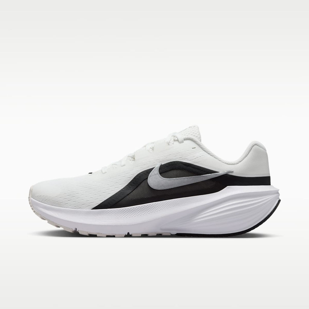 Nike Downshifter 14 Men's Road Running Shoe - Summit White/Black/White/Metallic Silver - Image 1