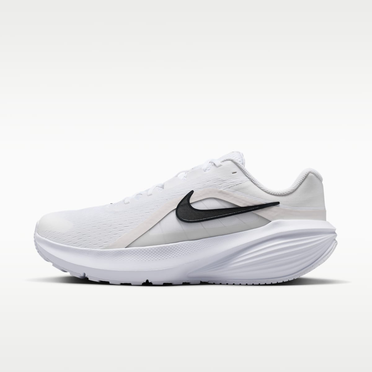 Nike Downshifter 14 Men's Road Running Shoes (Wide) - White/Platinum Tint/Anthracite/Black - Image 1