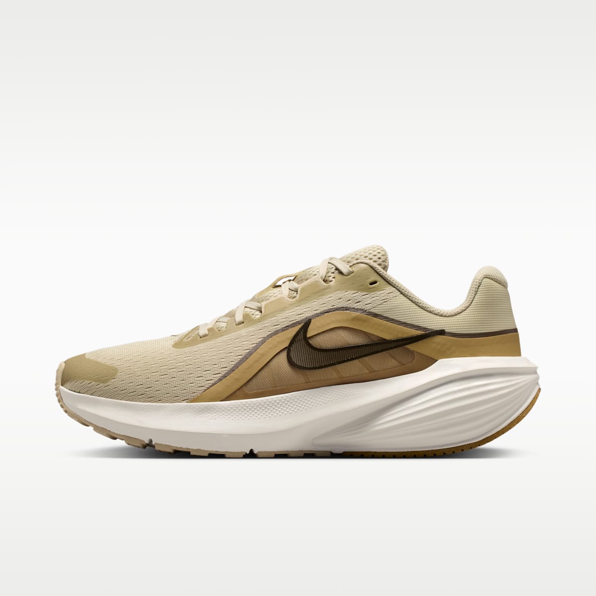 Nike Downshifter 14 Men's Road Running Shoe - Desert Khaki/Sail/Filbert/Dark Hazel - Image 1