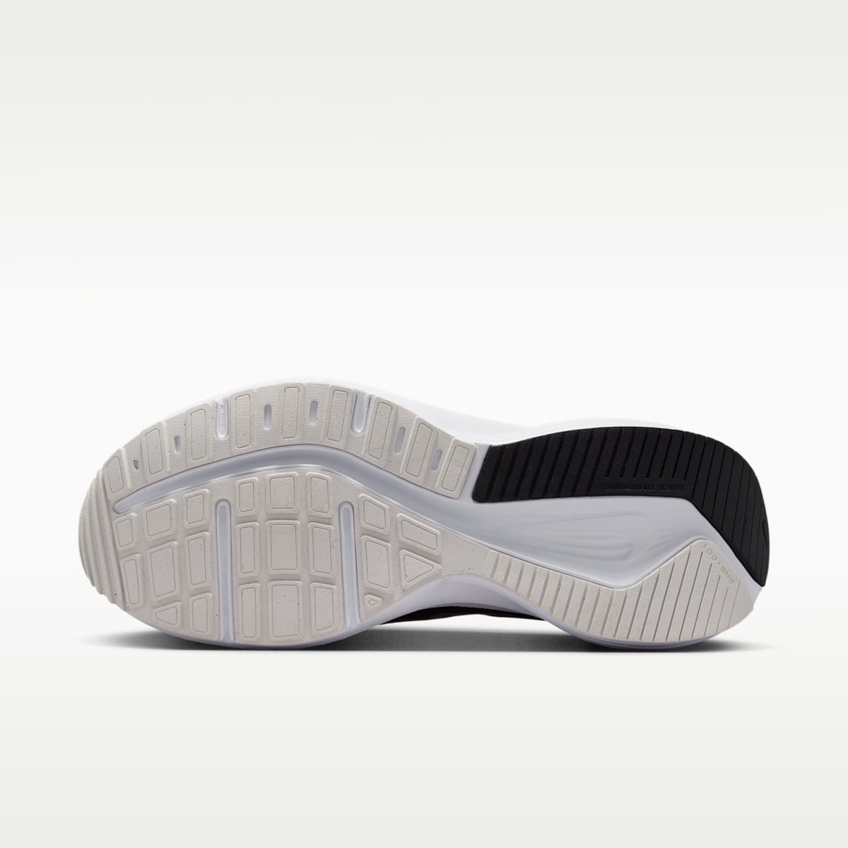 Nike Downshifter 14 Men's Road Running Shoe - Summit White/Black/White/Metallic Silver - Image 2