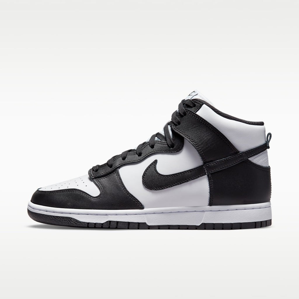 Nike Dunk High Retro Men's Shoe - White/Total Orange/Black - Image 1