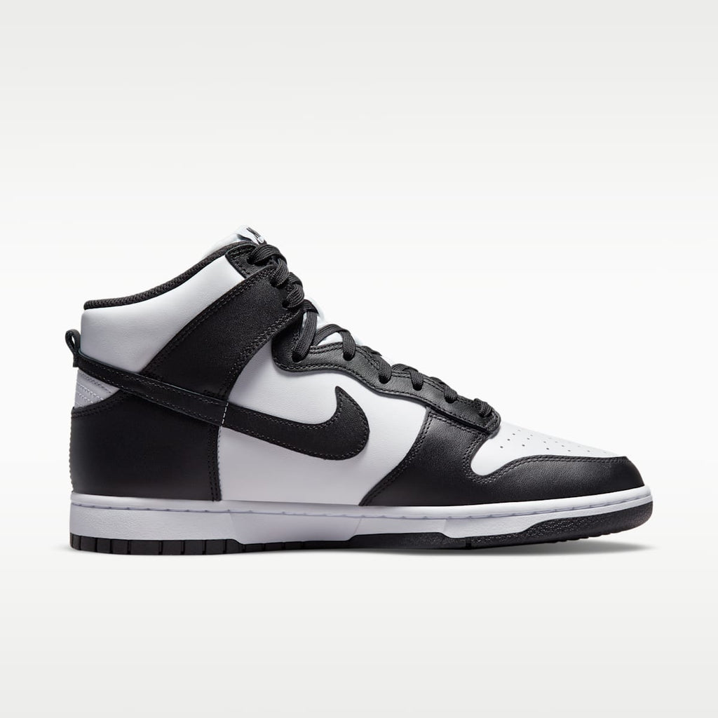 Nike Dunk High Retro Men's Shoe - White/Total Orange/Black - Image 3