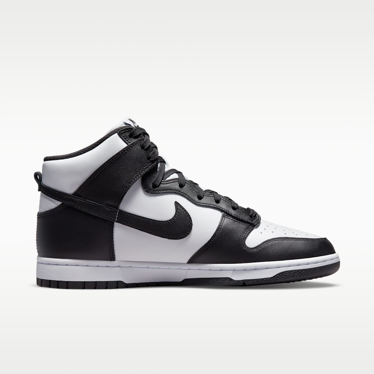 Nike Dunk High Retro Men's Shoe - White/Total Orange/Black - Image 3