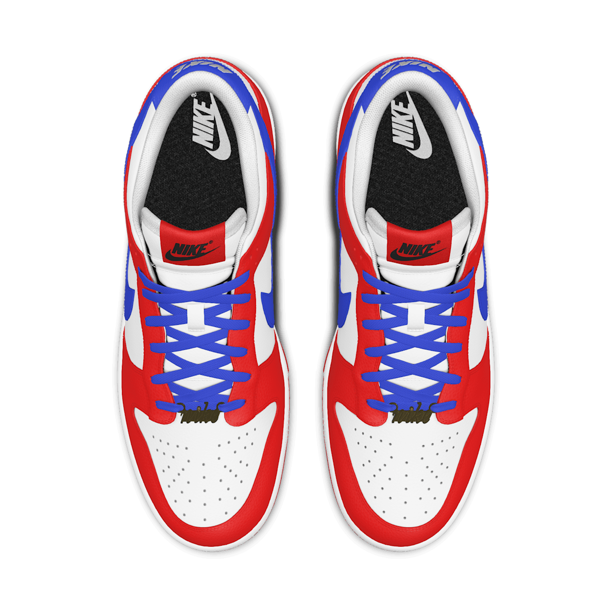 Nike Dunk Low Unlocked By You Custom Shoes - Multi-Color/Multi-Color/Multi-Color - Image 4