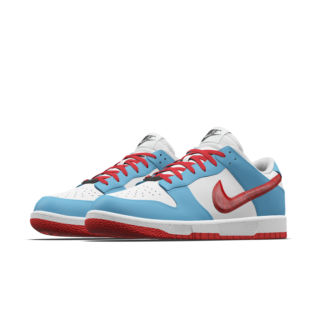 Women's Nike Dunk Low Unlocked By You Custom Shoes - Multi-Color/Multi-Color/Multi-Color
