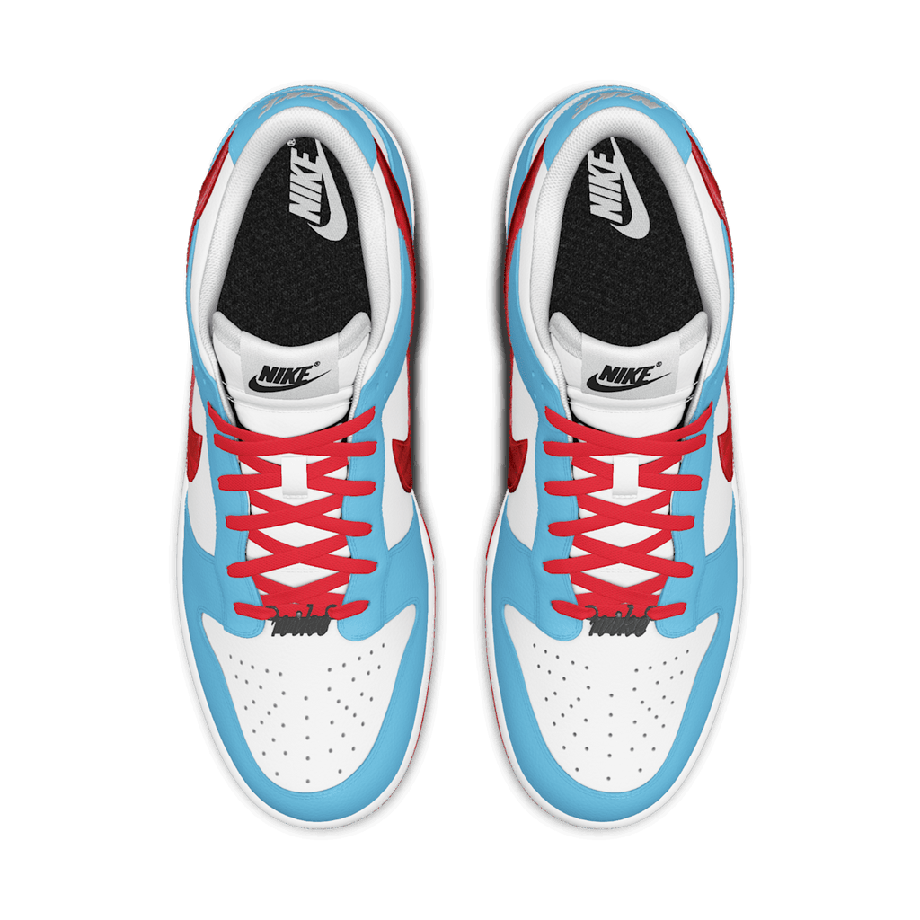 Nike Dunk Low Unlocked By You Custom Shoes - Multi-Color/Multi-Color/Multi-Color - Image 4