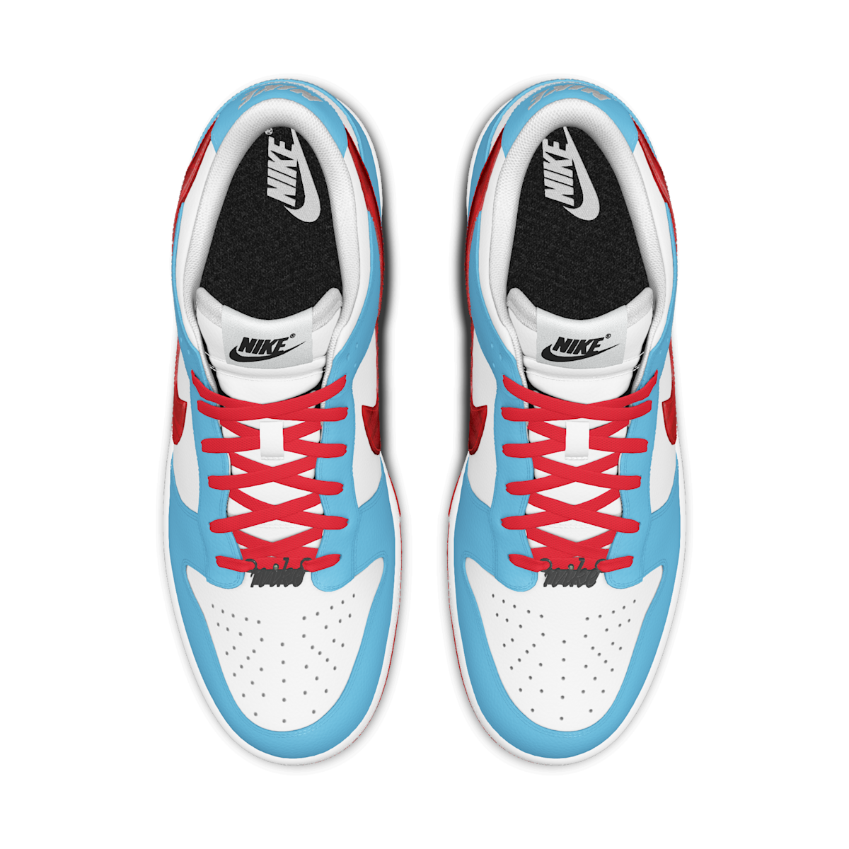 Women's Nike Dunk Low Unlocked By You Custom Shoes - Multi-Color/Multi-Color/Multi-Color