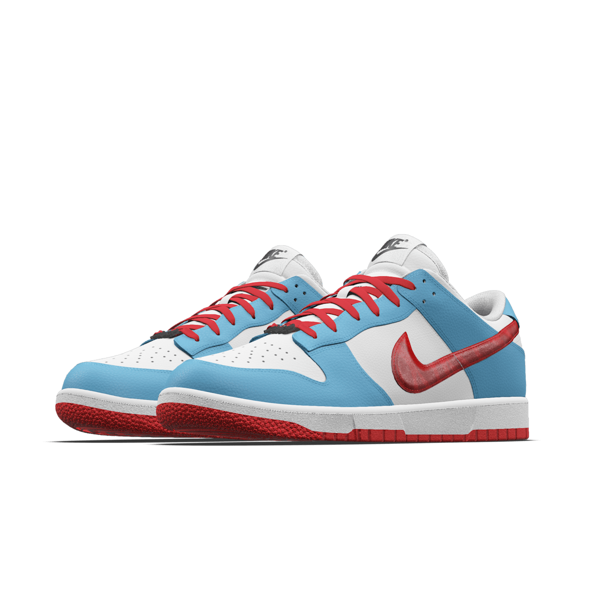 Nike Dunk Low Unlocked By You Custom Shoes - Multi-Color/Multi-Color/Multi-Color - Image 2